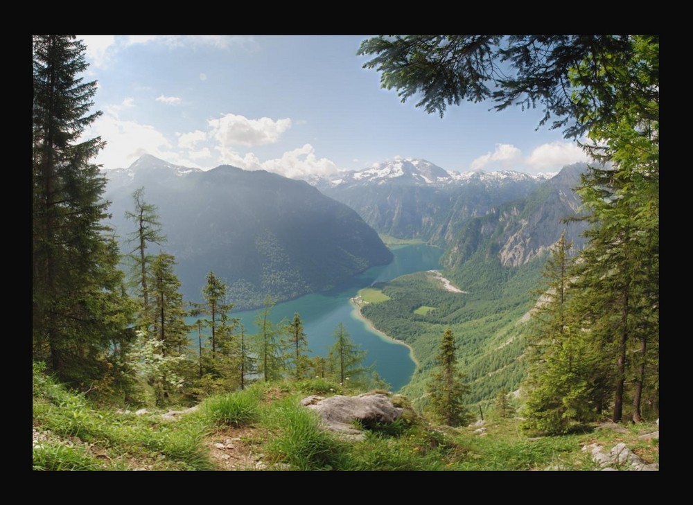 Königssee von der Achenkanzel