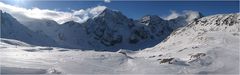 Königsspitze, Zebru und Ortler