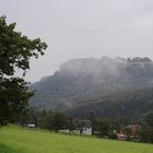 Königsstein im Morgennebel