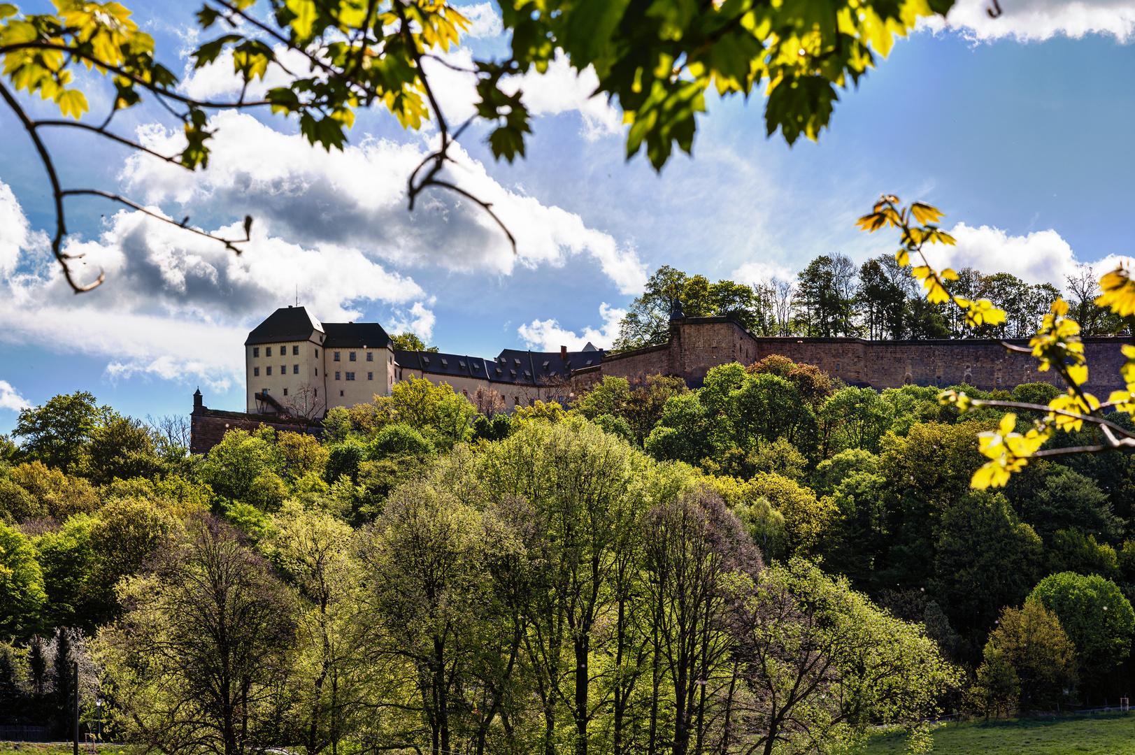 Königsstein von unten