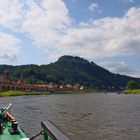 Königstein - Unterwegs auf der Elbe