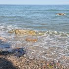 Königstuhl - am Strand mit Steinen