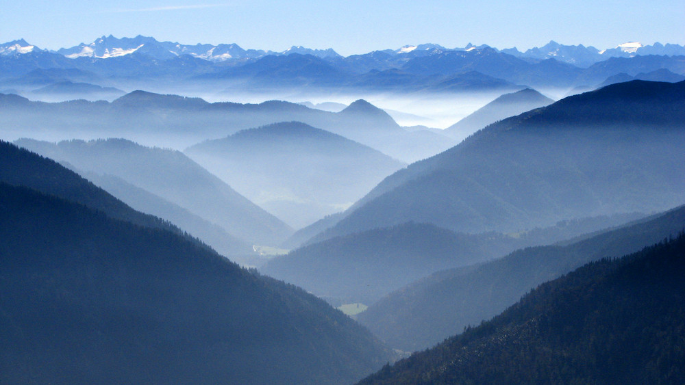 Königswetter am Wendelstein