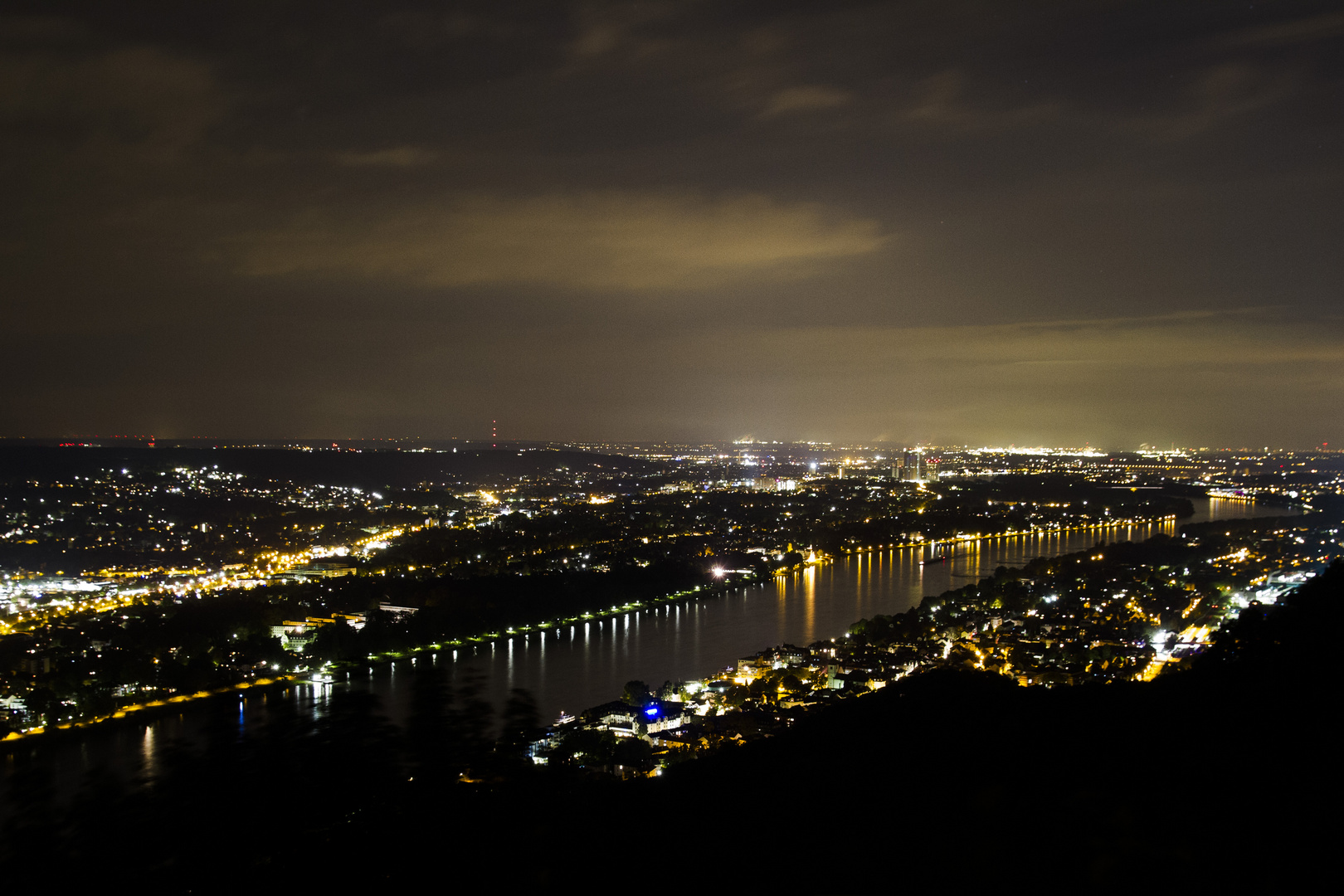 Königswinter bei Nacht 1