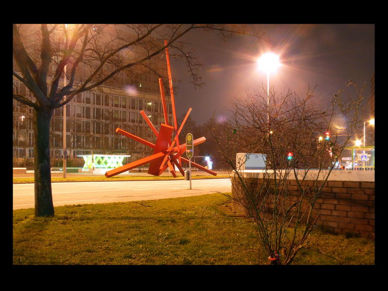 Königswortherplatz bei Nacht