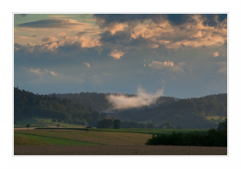 können Wolken vom Himmel fallen ?