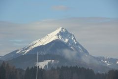 Könnte der Kailash sein, ist aber der Walserberg