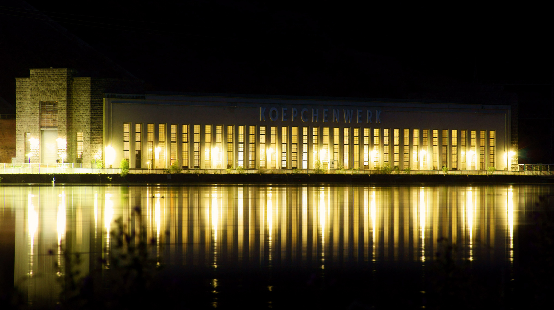 Koepchenwerk bei Nacht