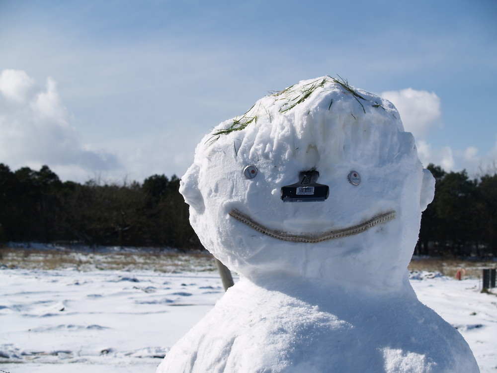 Köpi Schneemann in Dänemark von Christopher Santana 