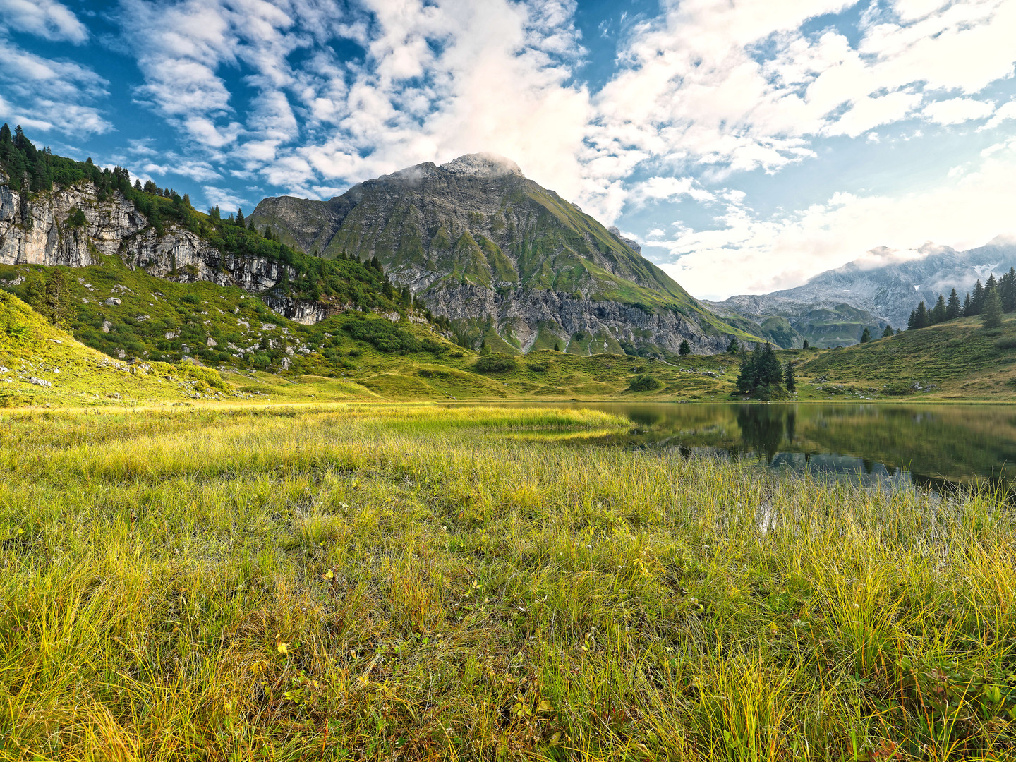 Körbersee im letzten Licht