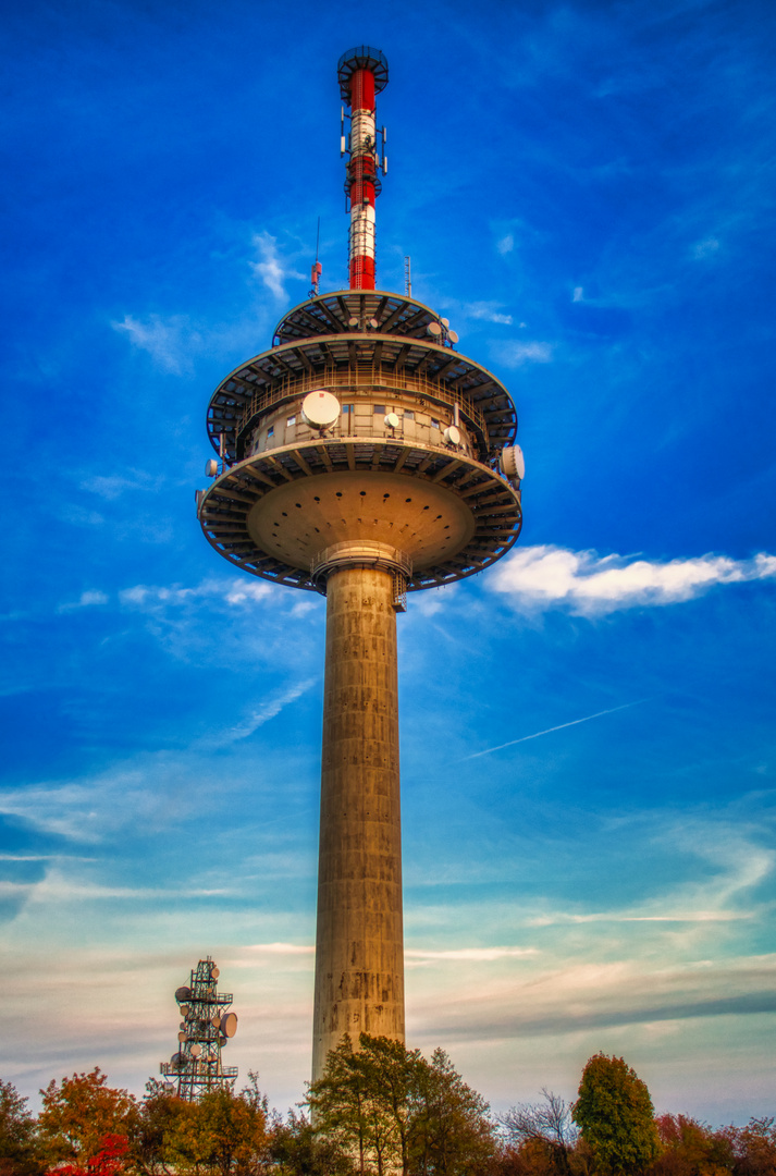 Köterbergturm in der Abendsonne