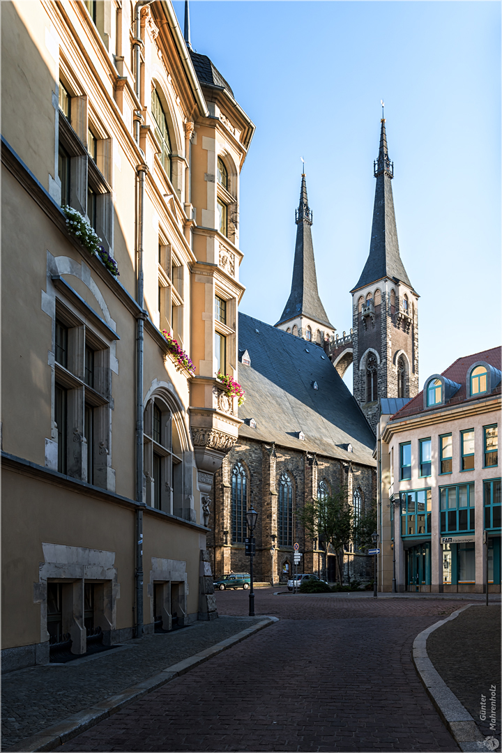 Köthen, Blick auf St. Jakob