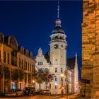 Köthen, Blick zum Rathaus