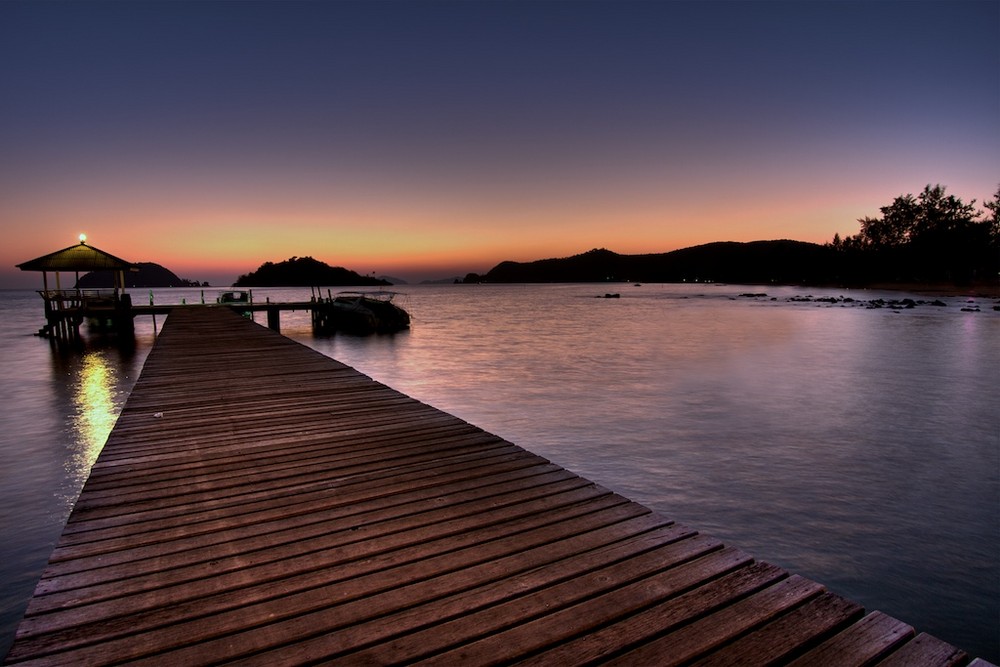 Koh Mak in der Dämmerung...