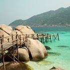 Koh Nang Yuan mit Koh Tao im Hintergrund