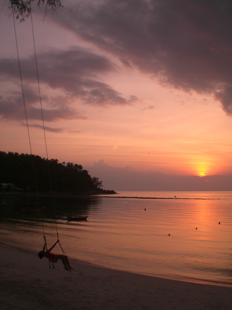 Koh Phangan Abenddämmerung