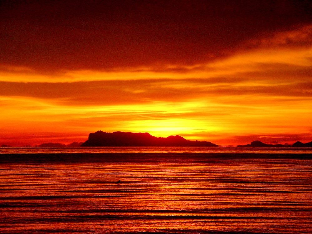 Koh Samui bei Dämmerung