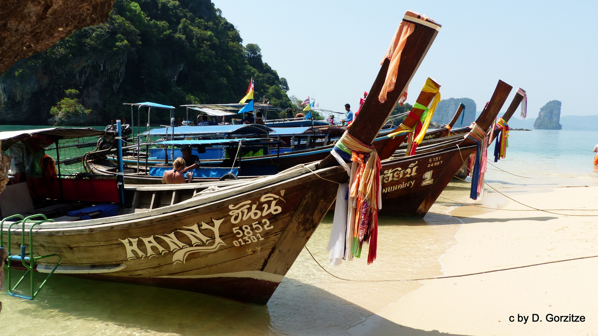 Koh Yao - Longtailboote !