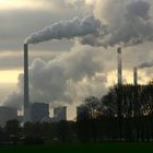 Kohle-Kraftwerk Scholven von Nordwesten