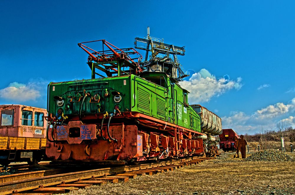 Kohle Lokomotive