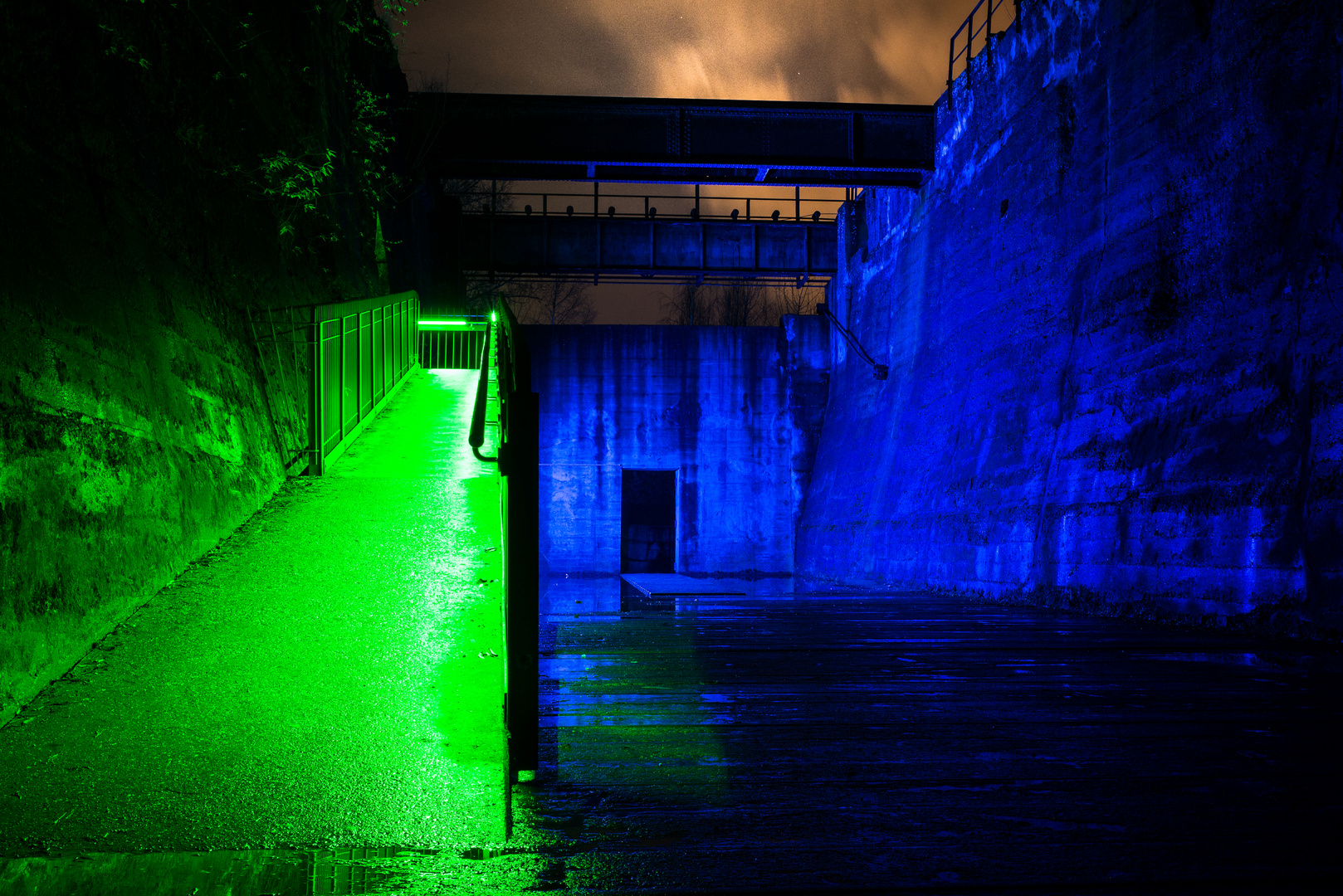 Kohlebunker im Landschaftspark Duisburg Nord