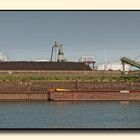 Kohleinsel im Binnenhafen Duisburg