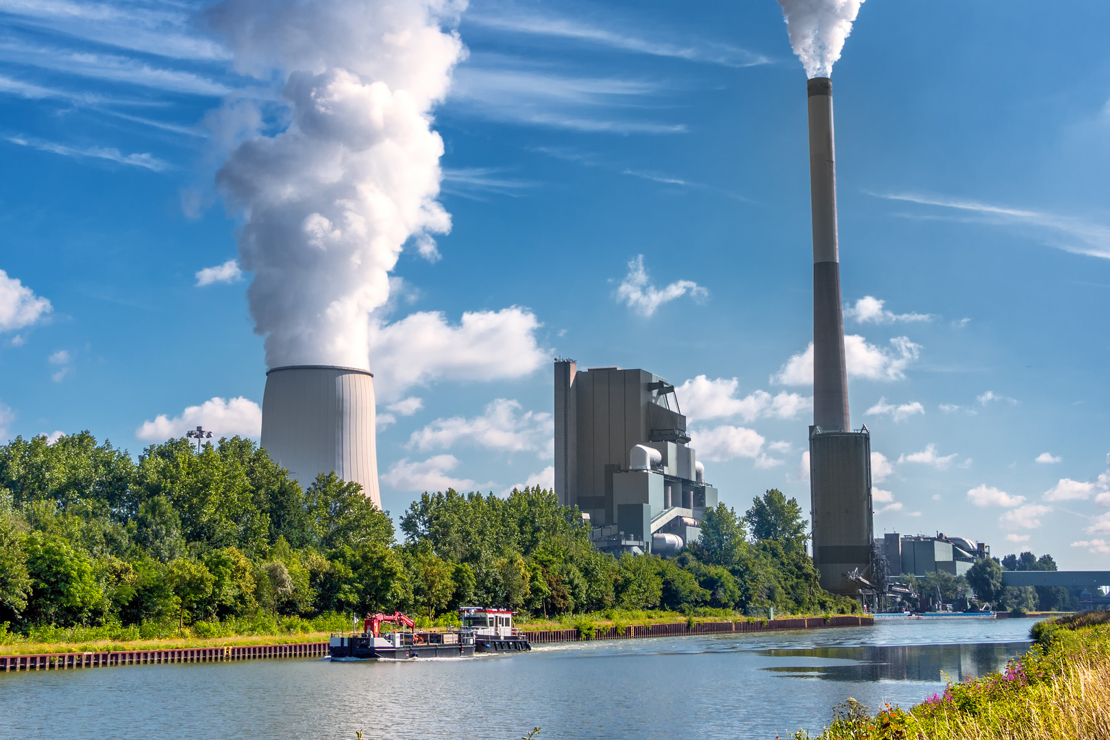 Kohlekraftwerk in Bergkamen Heil Foto & Bild | bergkamen, wasser, kraftwerk Bilder auf fotocommunity