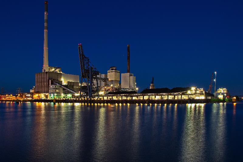 Kohlekraftwerk in Bremen 