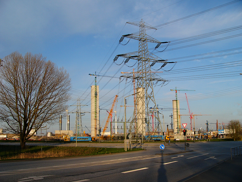 Kohlekraftwerk Moorburg im Bau obwohl..........