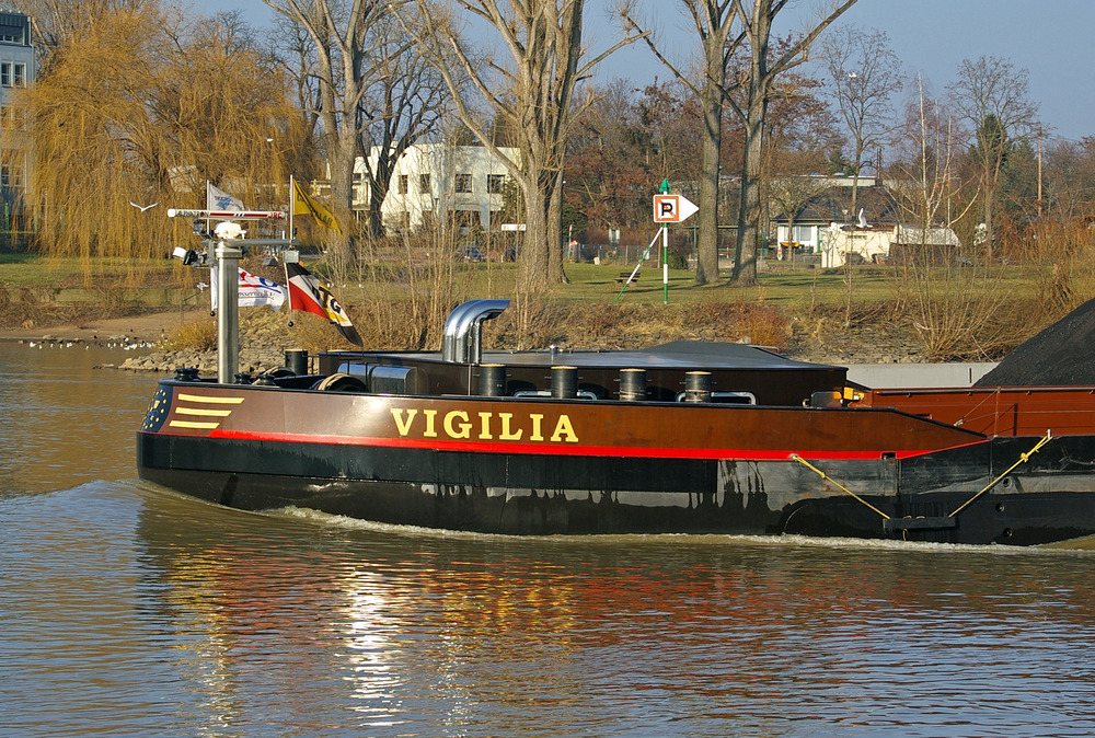 Kohlenlieferung - Mosel in Koblenz