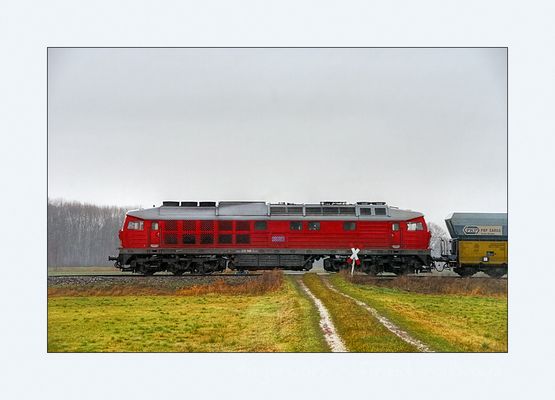 Kohlenzug zwischen Langenbach und dem Kraftwerk Zolling