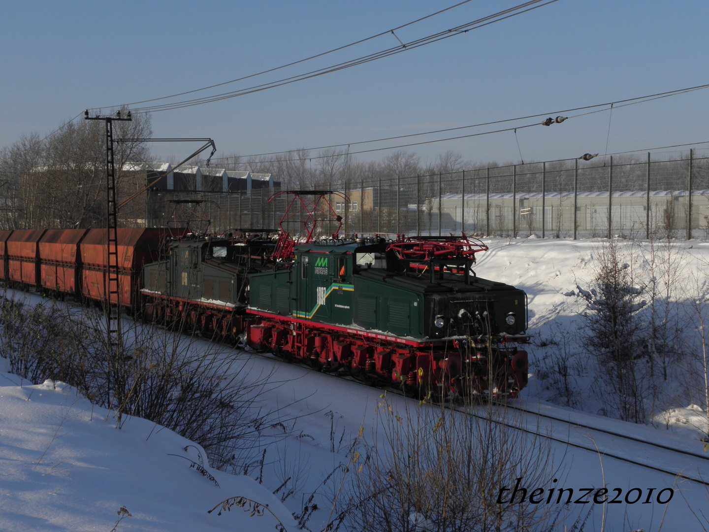 Kohletransport in Mitteldeutschland