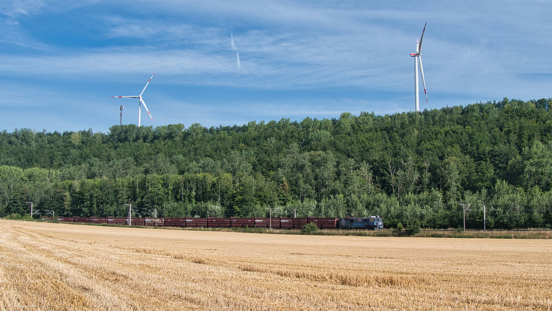 Kohlezüge im Rheinischen Braunkohlenrevier (7)