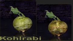 Kohlrabi-Collage