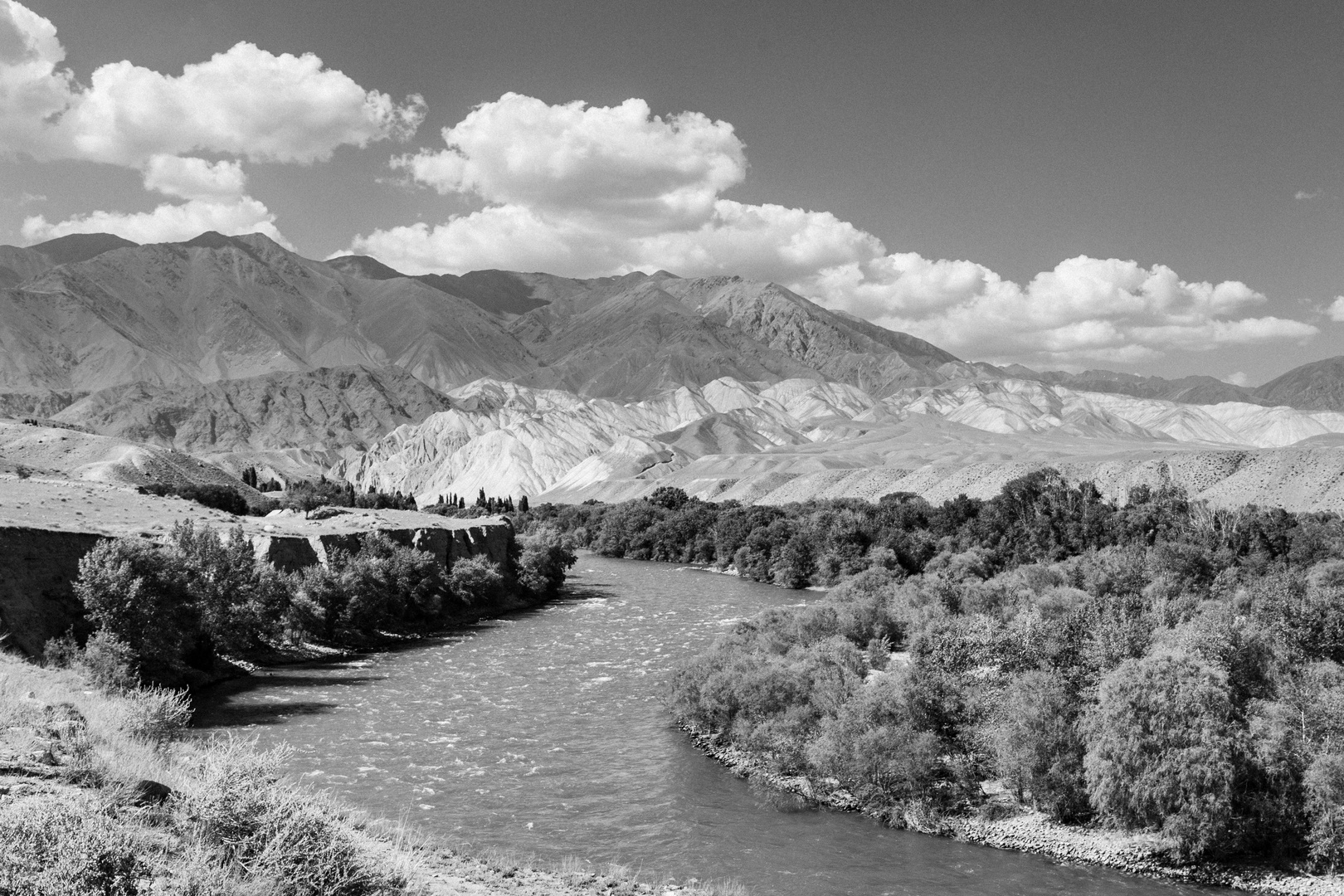 Kokemeren River Kyrgyzstan