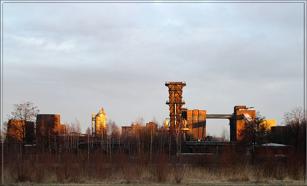 Kokerei Hansa im Morgenrot