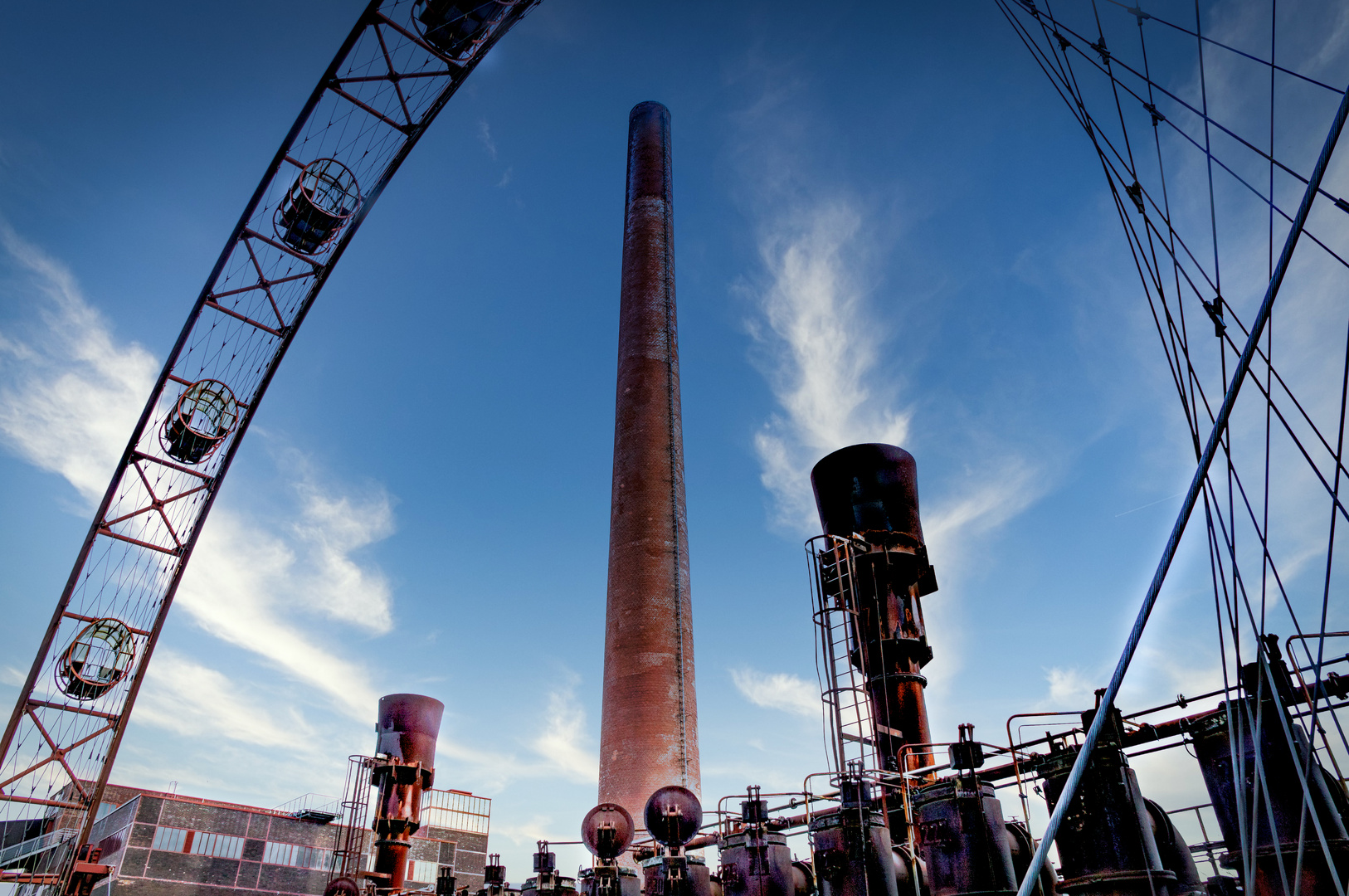 Kokerei Zeche Zollverein Essen Riesenrad