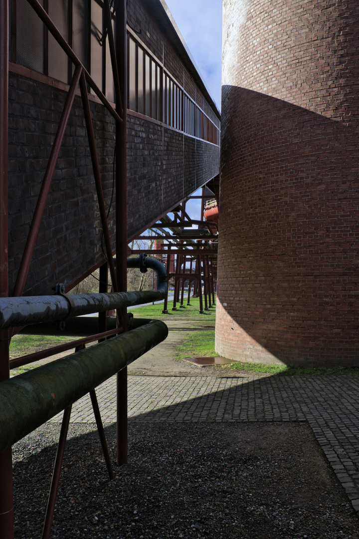 Kokerei Zollverein 2 Licht und Schatten