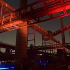 Kokerei Zollverein bei Nacht