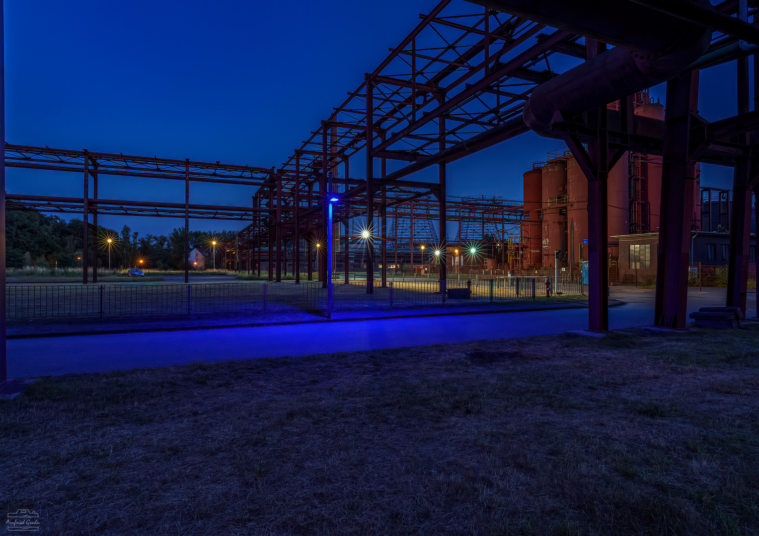 Kokerei Zollverein - Blaue Stunde