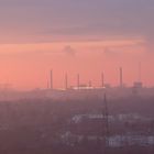 Kokerei Zollverein im Sonnenuntergang