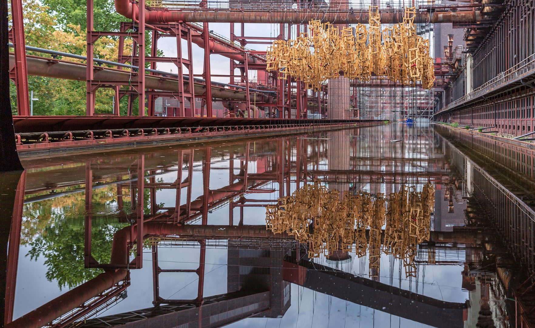 Kokerei Zollverein in Essen (Spiegeltag 23022021)