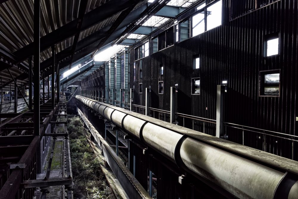 Kokerei Zollverein, weisse Seite