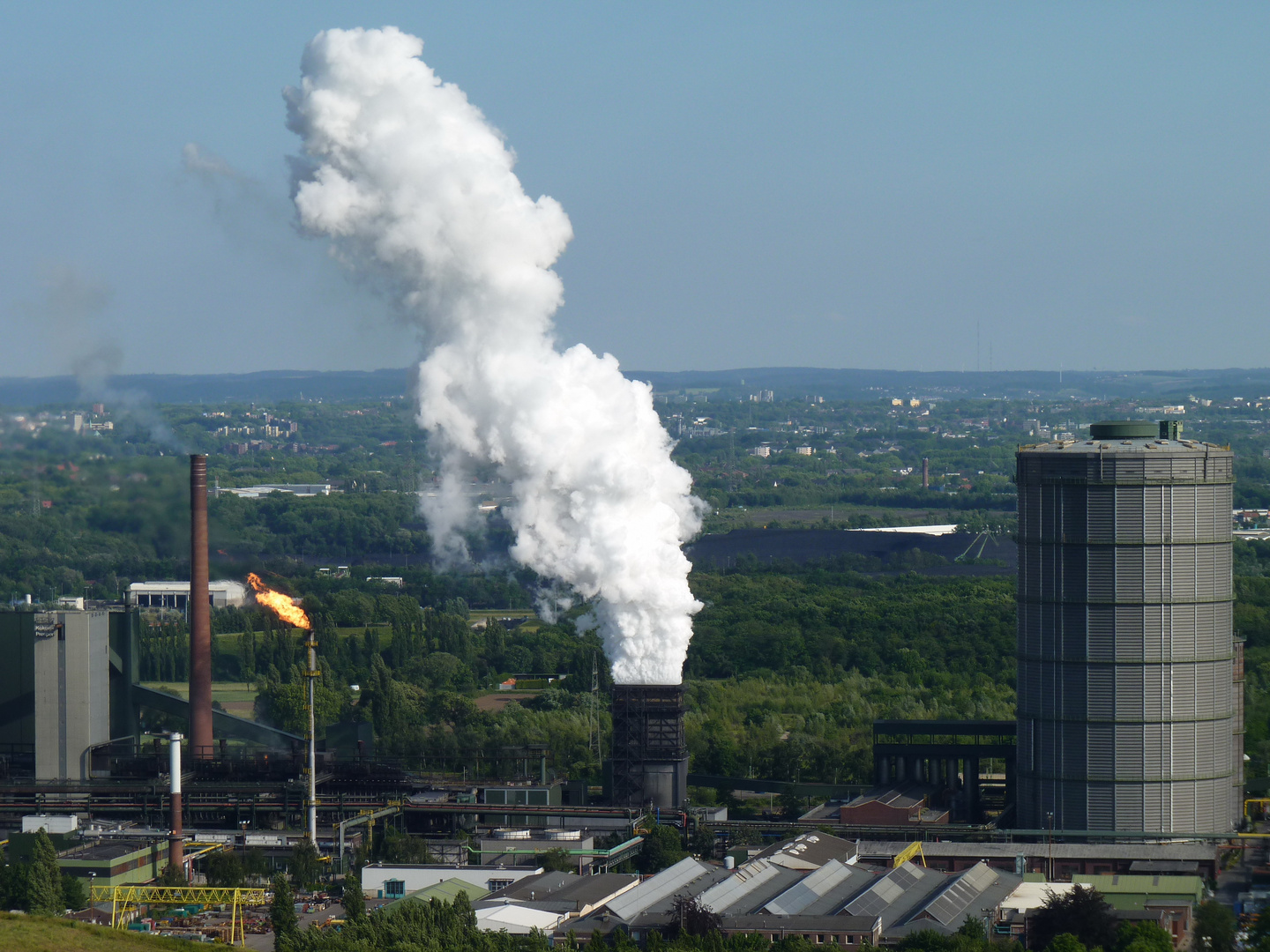 Kokslöschen auf der Kokerei Prosper, Bottrop