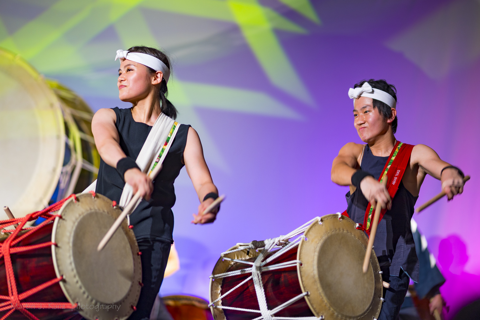 Kokubu drummers - lady drummer