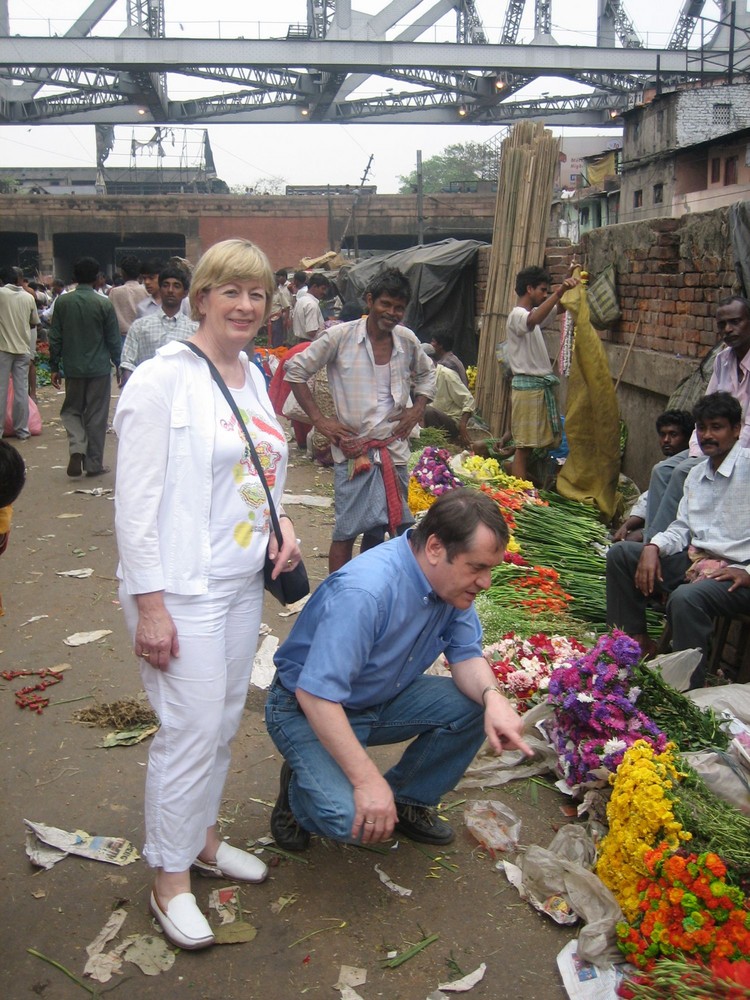 Kolkata, Flower Market 1