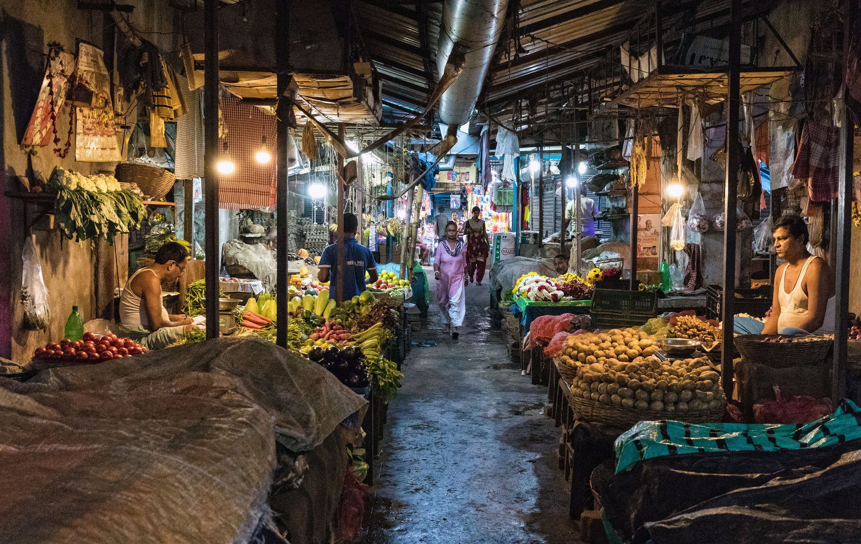 Kolkata market hall