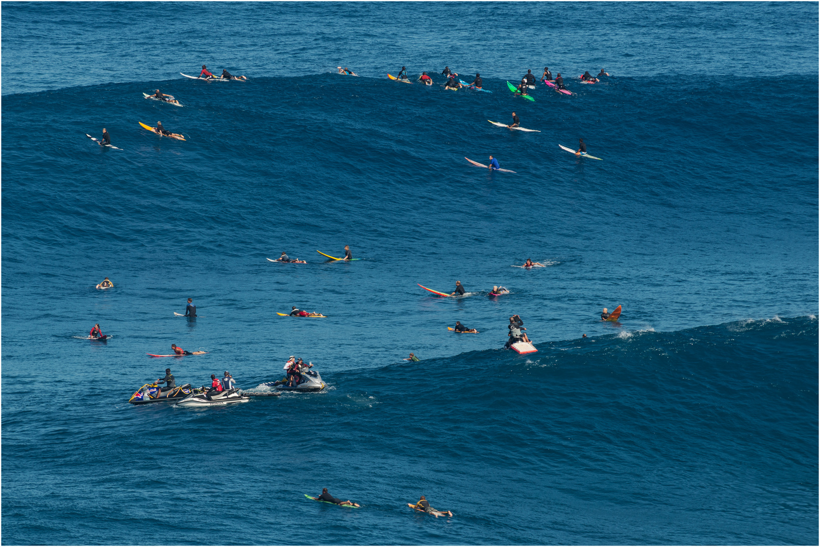 "Kollektives Warten" - Jaws, Maui, Hawaii