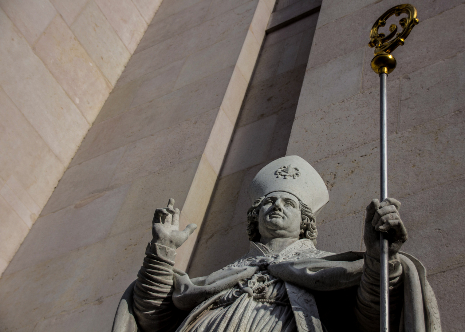 Kollosalstatue vom hl. Rupertus