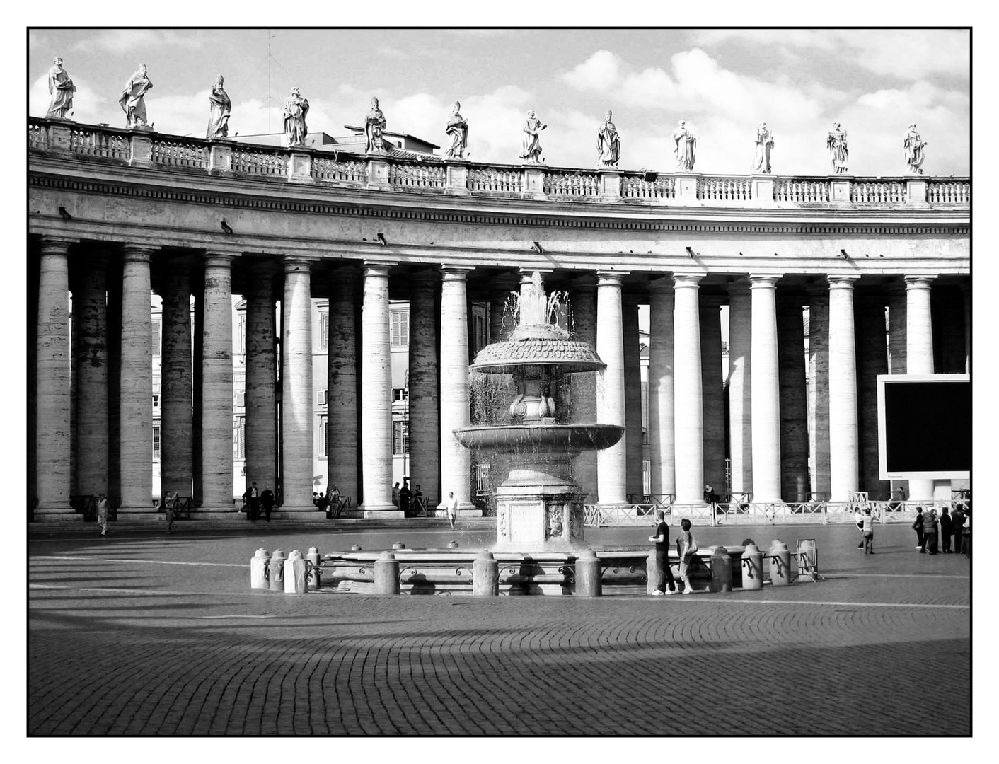 Kolonaden am Petersplatz